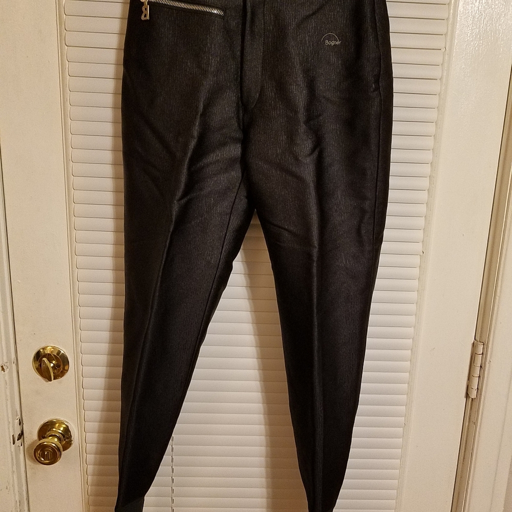 Bogner Ski Pants W/ Stirrups  Sz 10 Made in U.S.A.